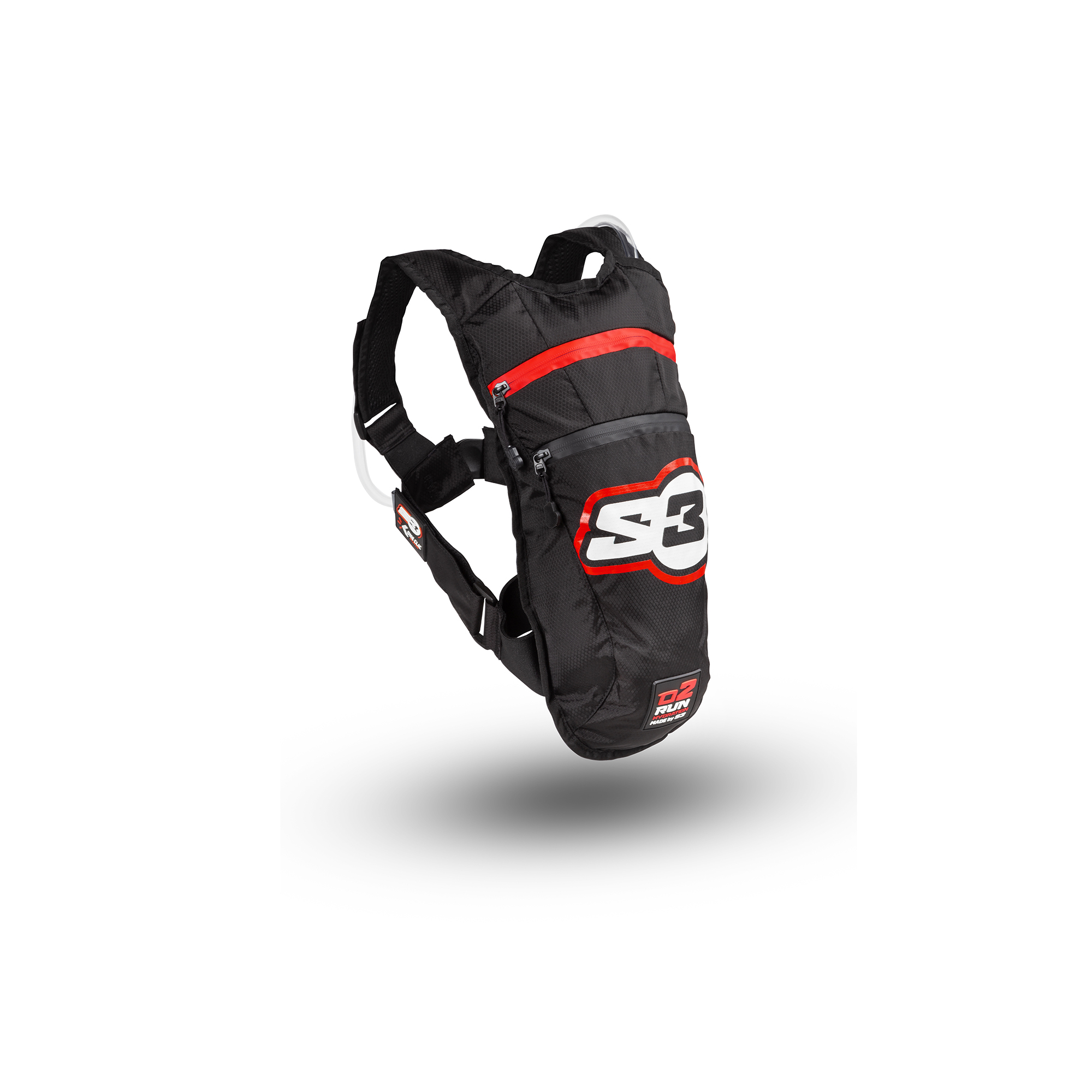 Mochila Hidratación roja S3 O2 max para Trial y Enduro