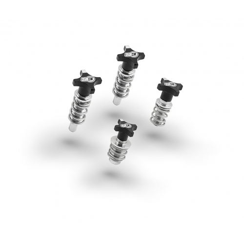 Serratura Triplice Da Applicare Con Scrocco A Pompa 30630 - Mm.60 Dx C