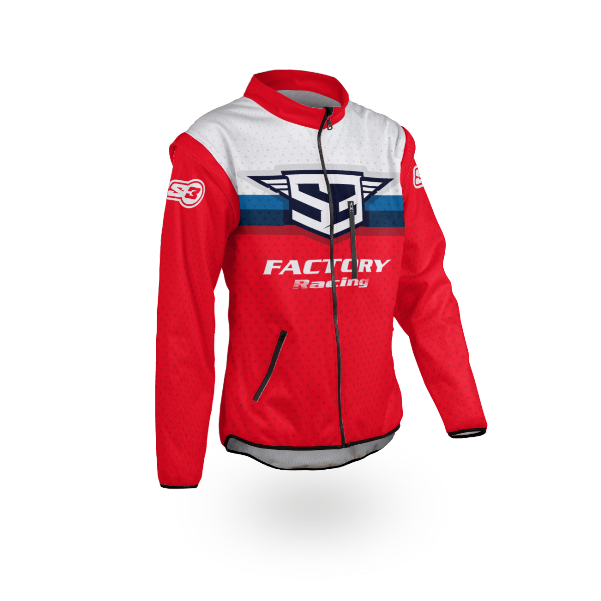 ARLES GIUBBOTTO ３WAY S3 RED RALLY COLLECTION - S3 Parts