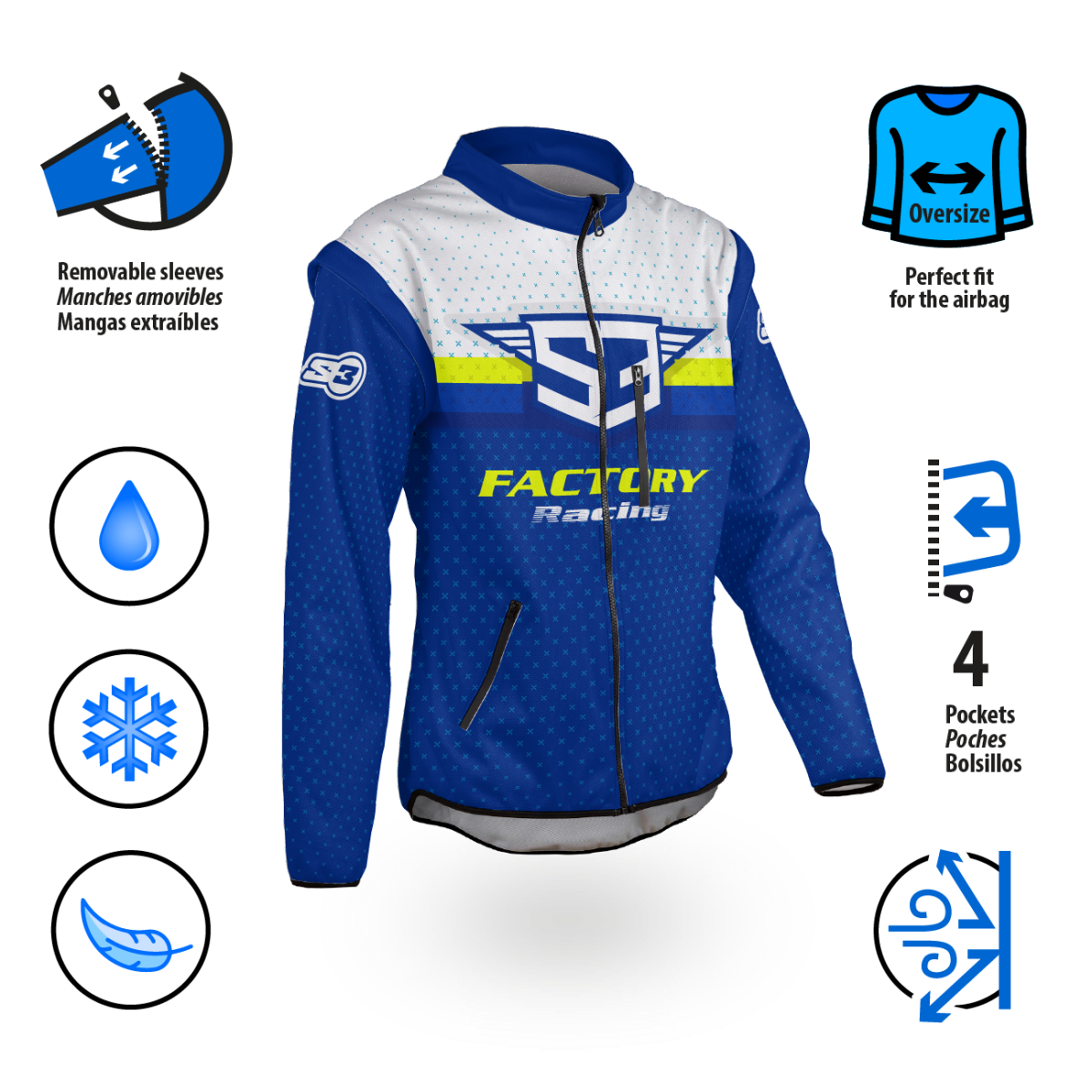 S3 BLUE RALLY COLLECTION - S3 Parts